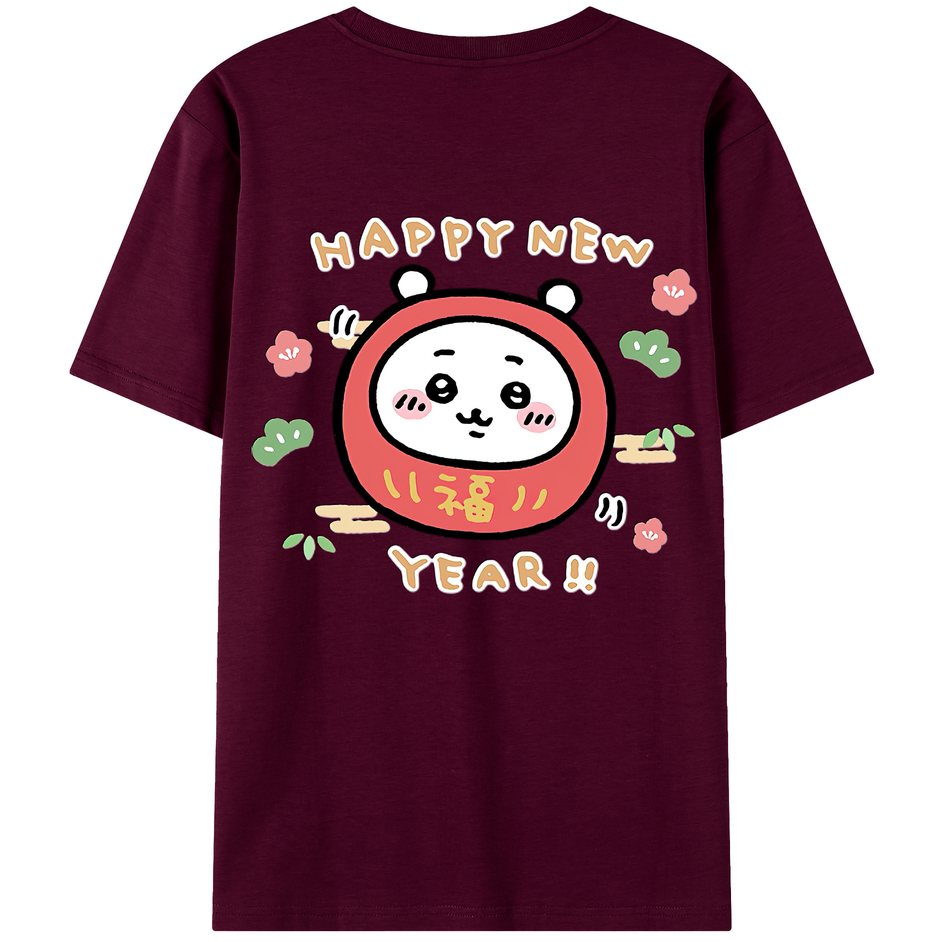 （画像用） ちいかわ ちいかわ Chii-kawa chiikawa レディース半袖Tシャツ(バックプリント)